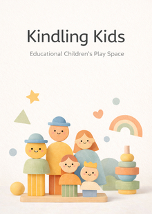 Ребрендинг стартапа Kindling Kids с применением ИИ Ребрендинг стартапа Kindling Kids с применением ИИ