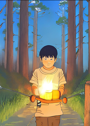 Обучение генеративной нейросети Stable Diffusion  в стиле Studio Ghibli