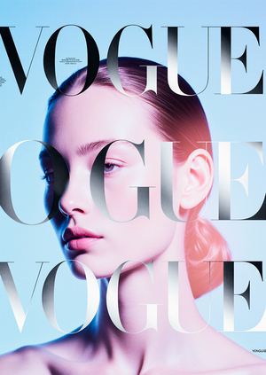 Vogue: как менялись шрифты и композиция заголовков на обложках журнала 