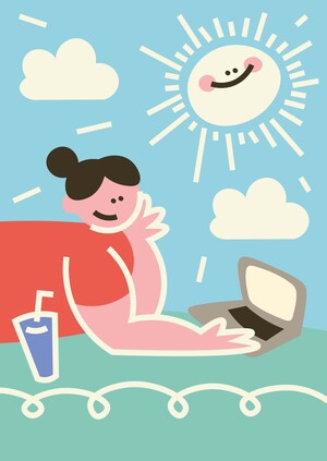 Иллюстрации для обложек на паспорт и студенческий билет