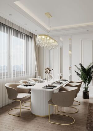 Дизайн квартиры в светлых тонах