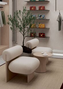 Дизайн магазина сумок с&nbsp;кофейной зоной на&nbsp;Патриарших прудах