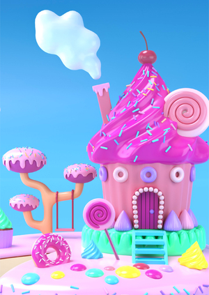 Cupcake cottage