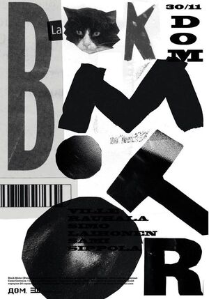 Black Motor Poster 2014