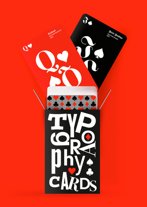 Typography cards