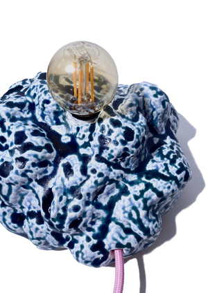 Лампа-конструктор из фарфора