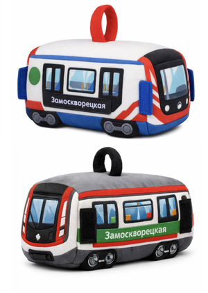 Мягкий метровагон для «Играй в Москву»