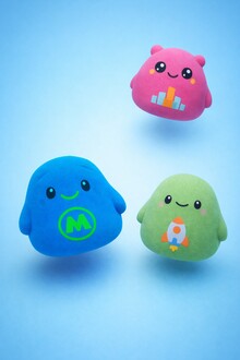 «Сквиши-слаймы» по символикам маршрутов "Играй в Москву"