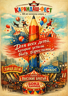 Конкурс плакатов для «Карандаш-феста» 2026
