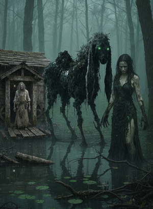 Персонажи игры "Топь" для конкурса Новые Миры, Новые Герои