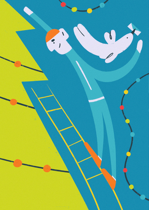 Иллюстрации для обложек на паспорт и студенческий билет