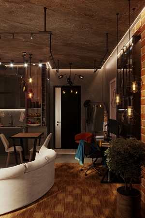 Cozy Loft: A Space for One