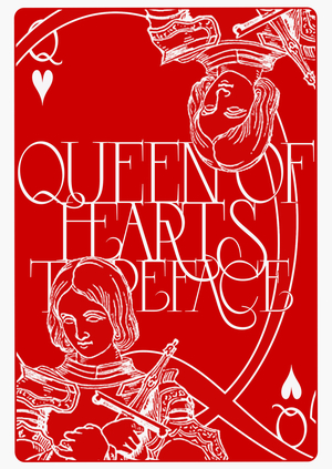 QUEEN OF HEARTS TYPEFACE