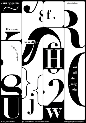 High contrast poetry 2