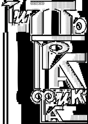 плакат для DAFES Typography