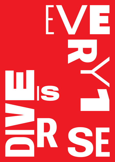 Анимированный плакат «EVER1 IS DIVERSE»