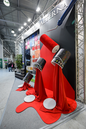 Архитектурный лабиринт Manders на MosBuild