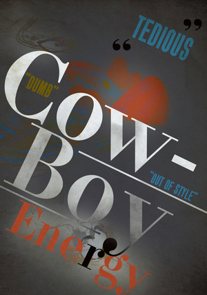 Плакат Cowboy Energy