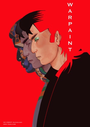 Мерч для комикса Боевой раскрас