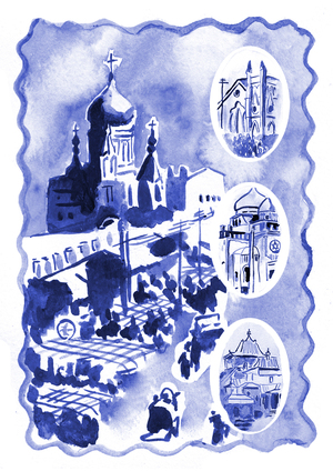 Русская Атлантида. Дизайн персонажей и раскадровка