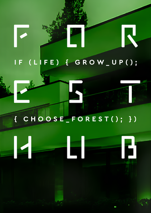 Айдентика коттеджного поселка Forest Hub