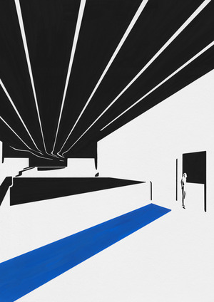 Night in the MAXXI. Рабочие материалы
