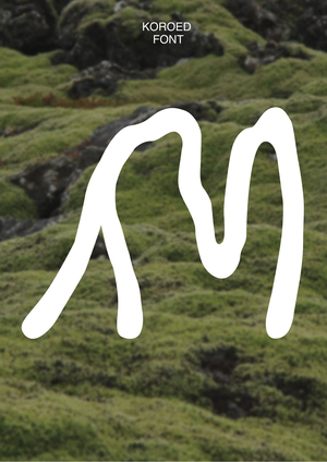 KOROED typeface