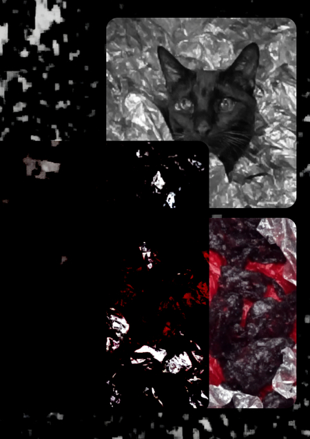 Обучение ИИ в Dark trash дизайн