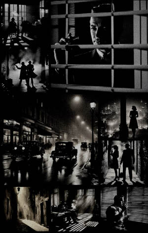 Noir style byLoRA
