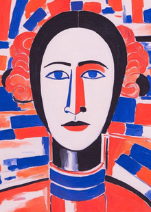 Kazimir Malevich style AI