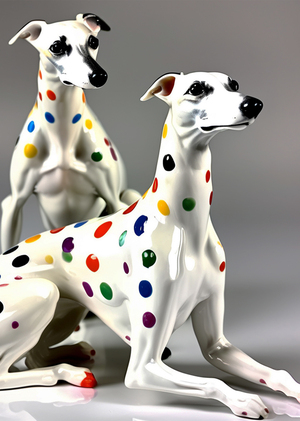 Porcelain Whippets 
