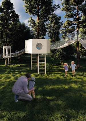 Детская площадка в Александрино