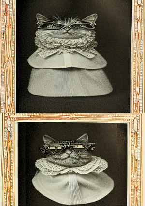 Кошки до эры Интернета | Обучение генеративной нейросети