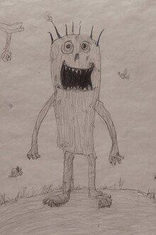 Naive Horror: генеративные монстры в&nbsp;детском стиле