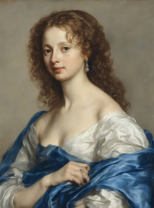 Portrait in Anthony Van Dyck style