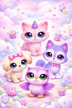 Генерация игрушек Littlest Pet Shop