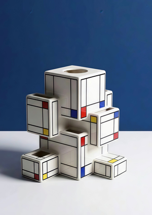 MONDRIAN — керамическая ваза