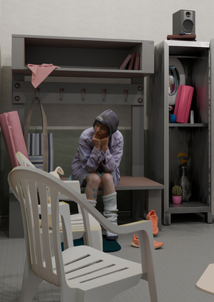 После тренировки