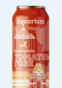 дизайн упаковки пива Aquarium
