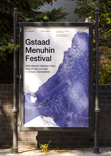 Плакаты к Gstaad Menuhin Festival