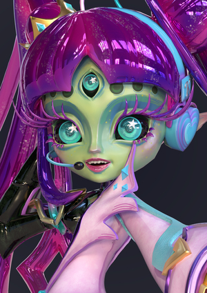 Каллиста | Текстуры и риггинг