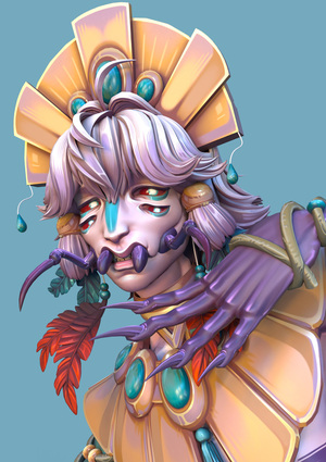 Лукас | текстуры и риг