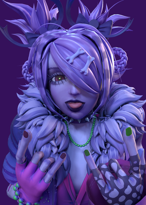 Эсприт | Текстуры и риг