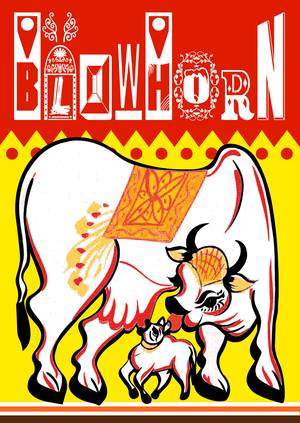 Brand identity for BLOW HORN