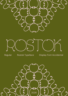 ROSTOK TYPEFACE