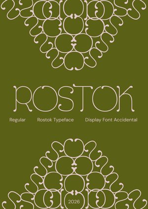 ROSTOK TYPEFACE