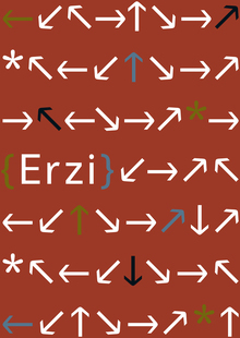 Erzi&nbsp;— навигационный шрифт