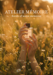 Фирменный стиль для серии ароматов парфюмерного бренда ATELIER MÉMOIRE