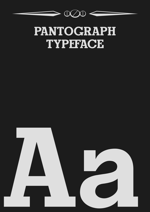 Pantograph typeface