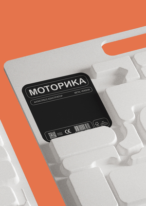 Упаковка для металлического конструктора Моторика